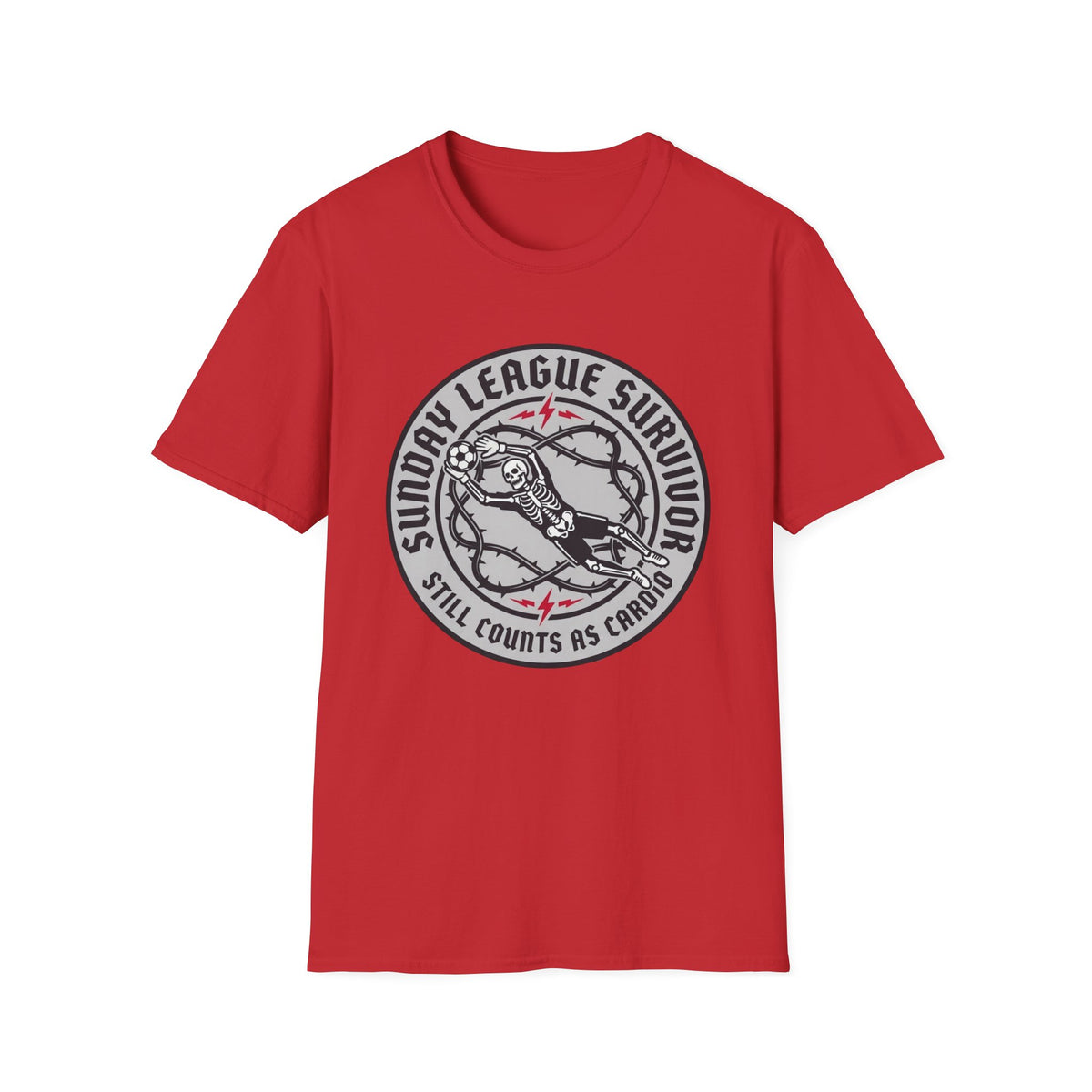 SUNDAY LEAGUE SURVIVOR STILL COUNTS AS CARDIO T-Shirt