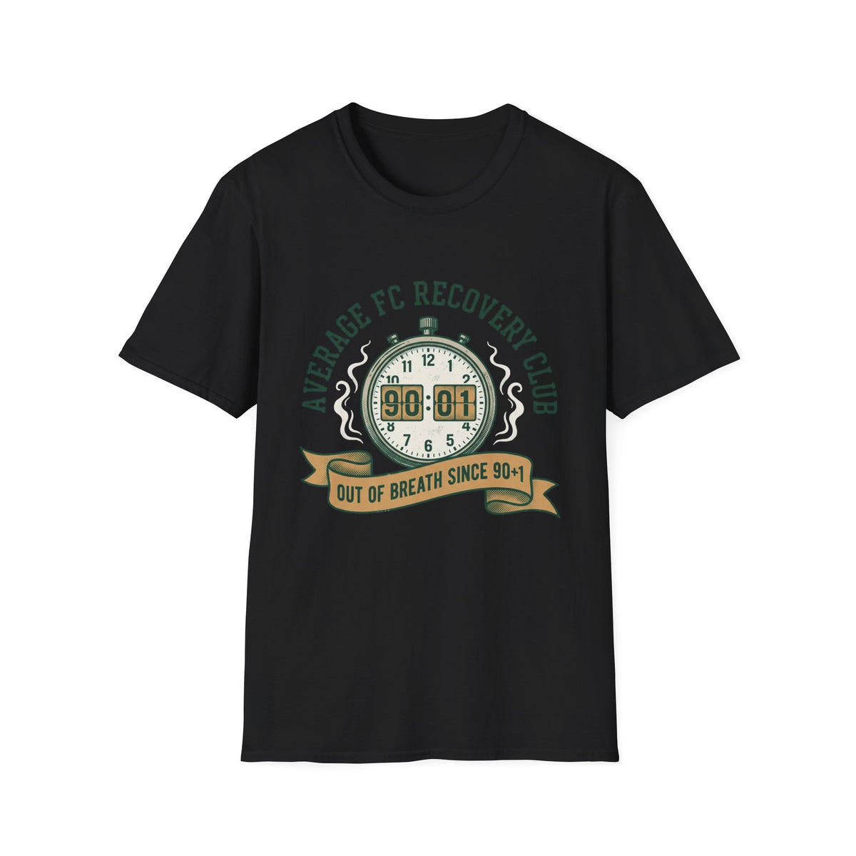 MAXIMUM EFFORT, MINIMAL STAMINA  Out of Breath Since 90+1 T-Shirt