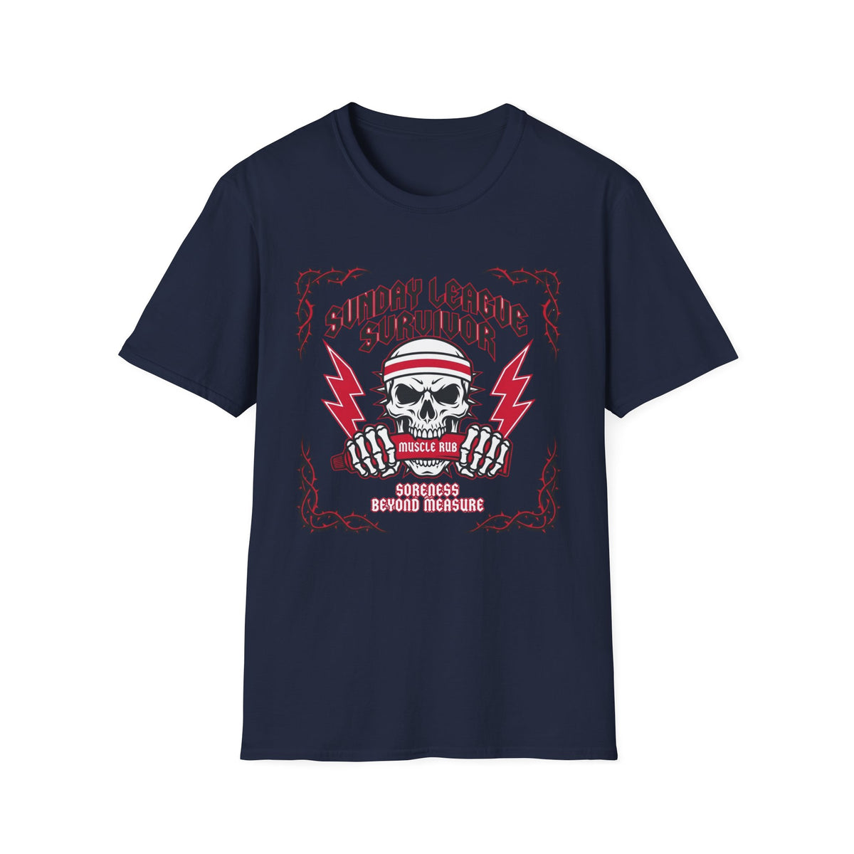 SUNDAY LEAGUE SURVIVOR  SORENESS BEYOND MEASURE T-Shirt