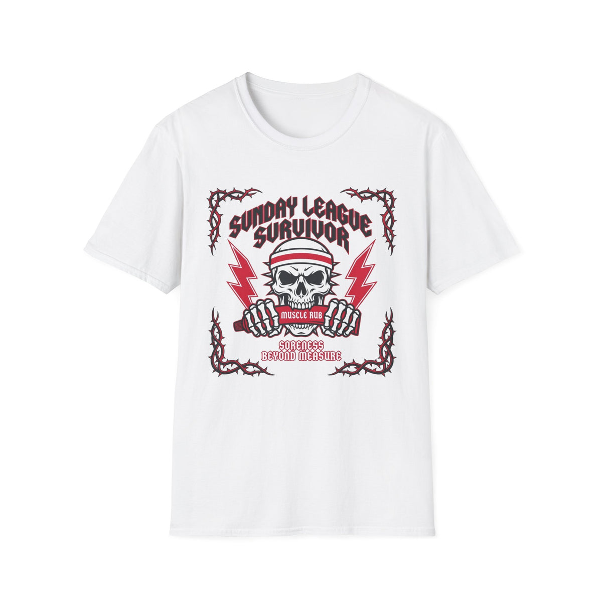 SUNDAY LEAGUE SURVIVOR  SORENESS BEYOND MEASURE T-Shirt