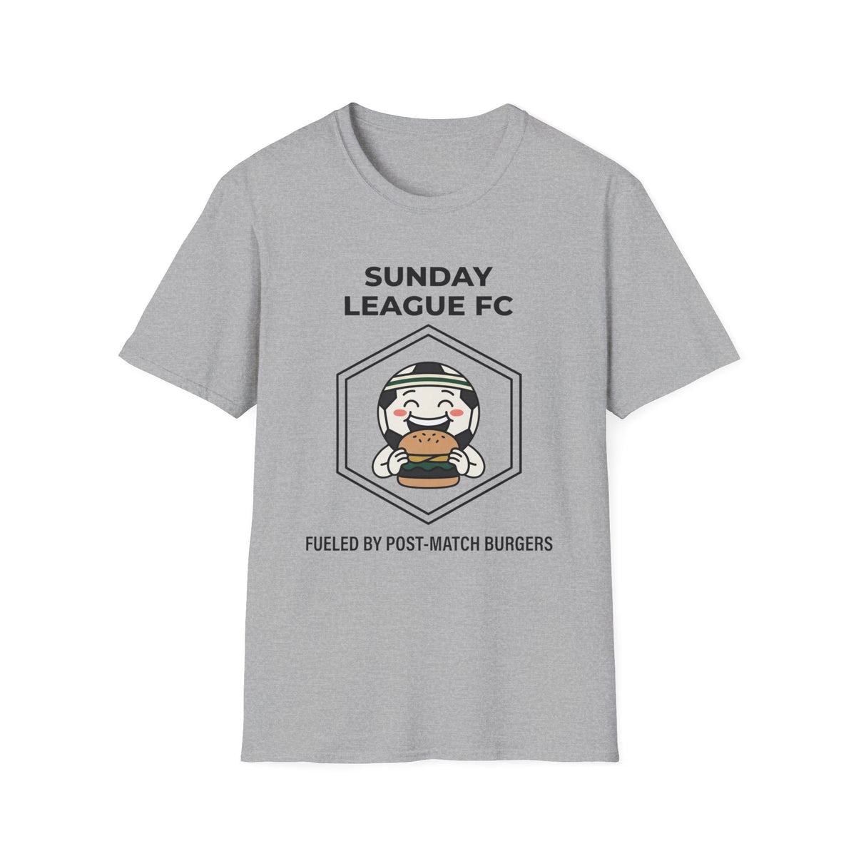 FUELED BY POST-MATCH BURGERS T-Shirt