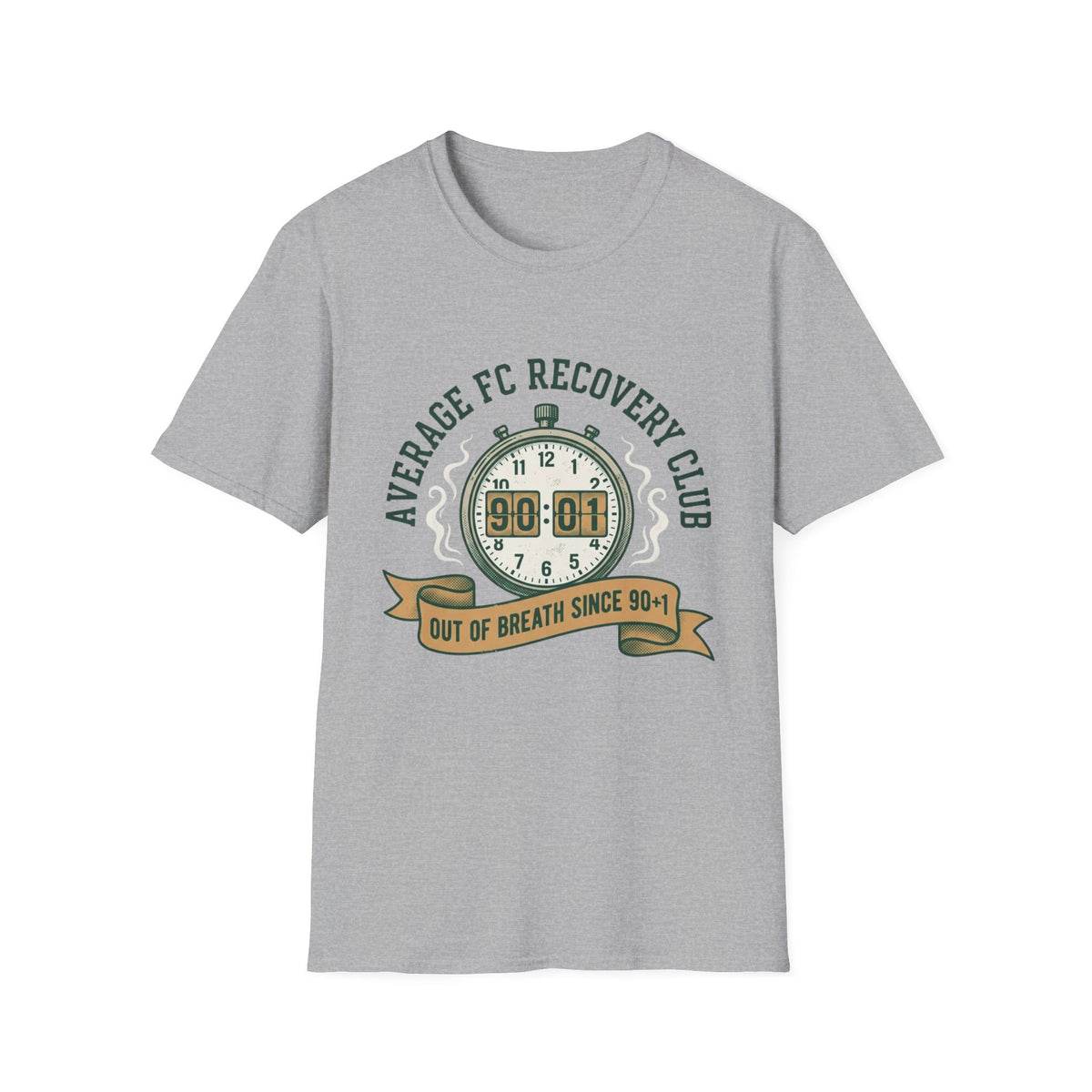 MAXIMUM EFFORT, MINIMAL STAMINA  Out of Breath Since 90+1 T-Shirt