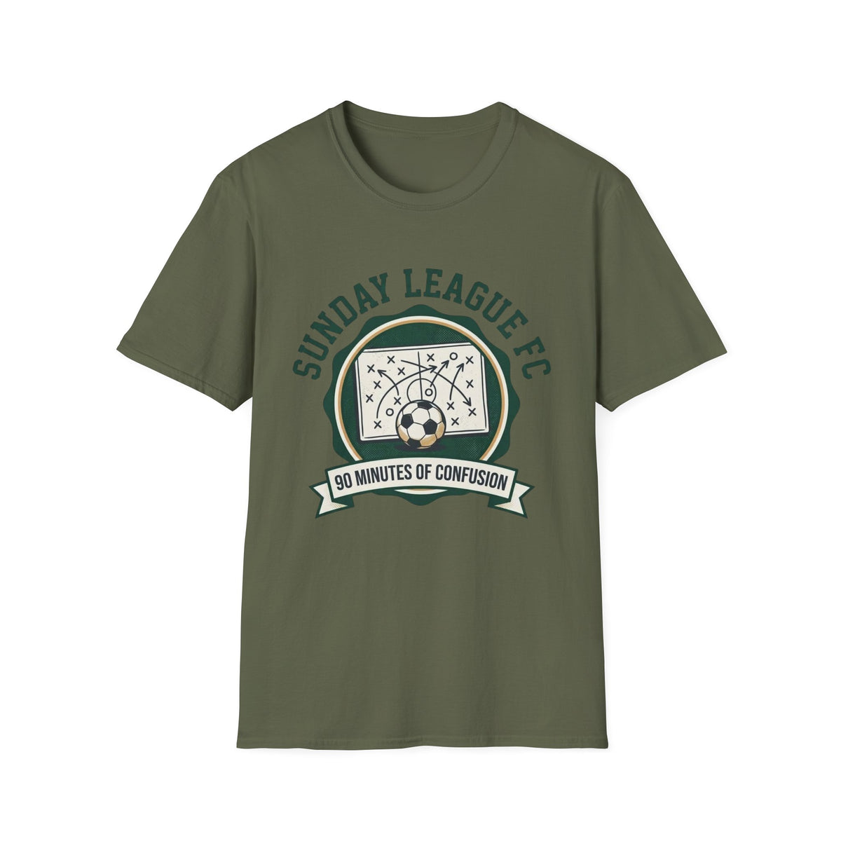 SUNDAY LEAGUE FC   90 MINUTES OF CONFUSION T-Shirt