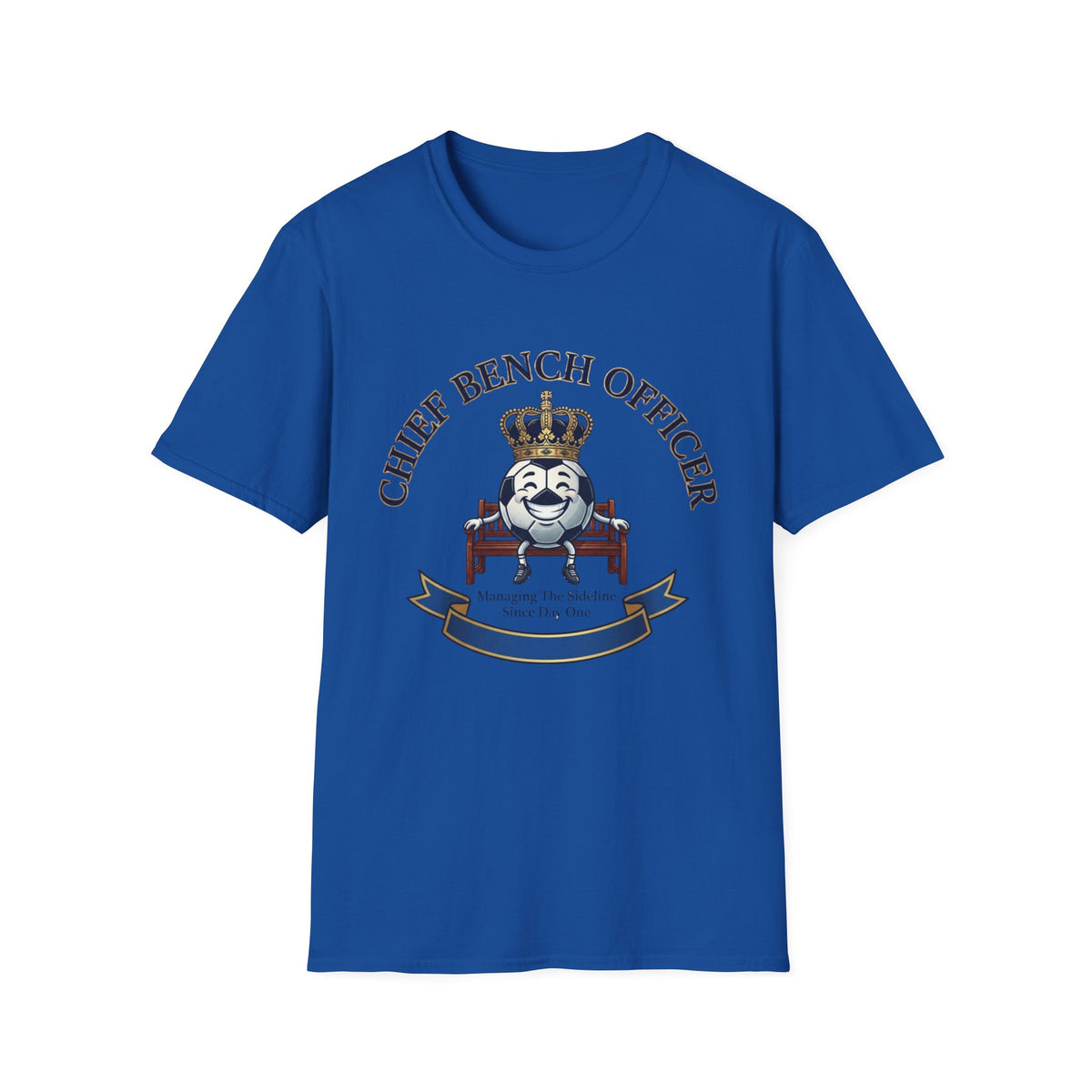 CHIEF BENCH OFFICER Managing The Sideline Since Day One T-Shirt