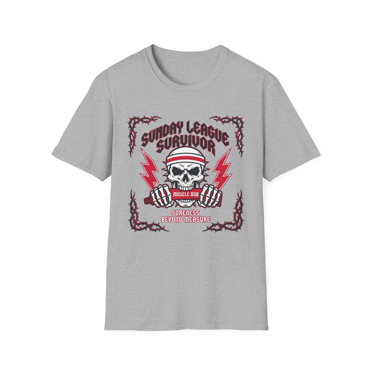 SUNDAY LEAGUE SURVIVOR  SORENESS BEYOND MEASURE T-Shirt