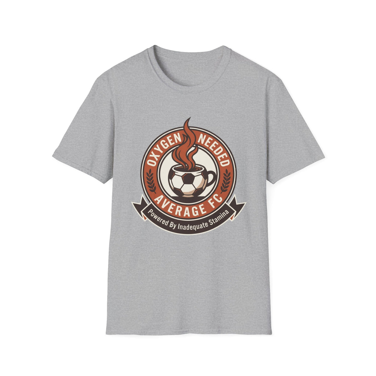 OXYGEN NEEDED  Powered By Inadequate Stamina T-Shirt