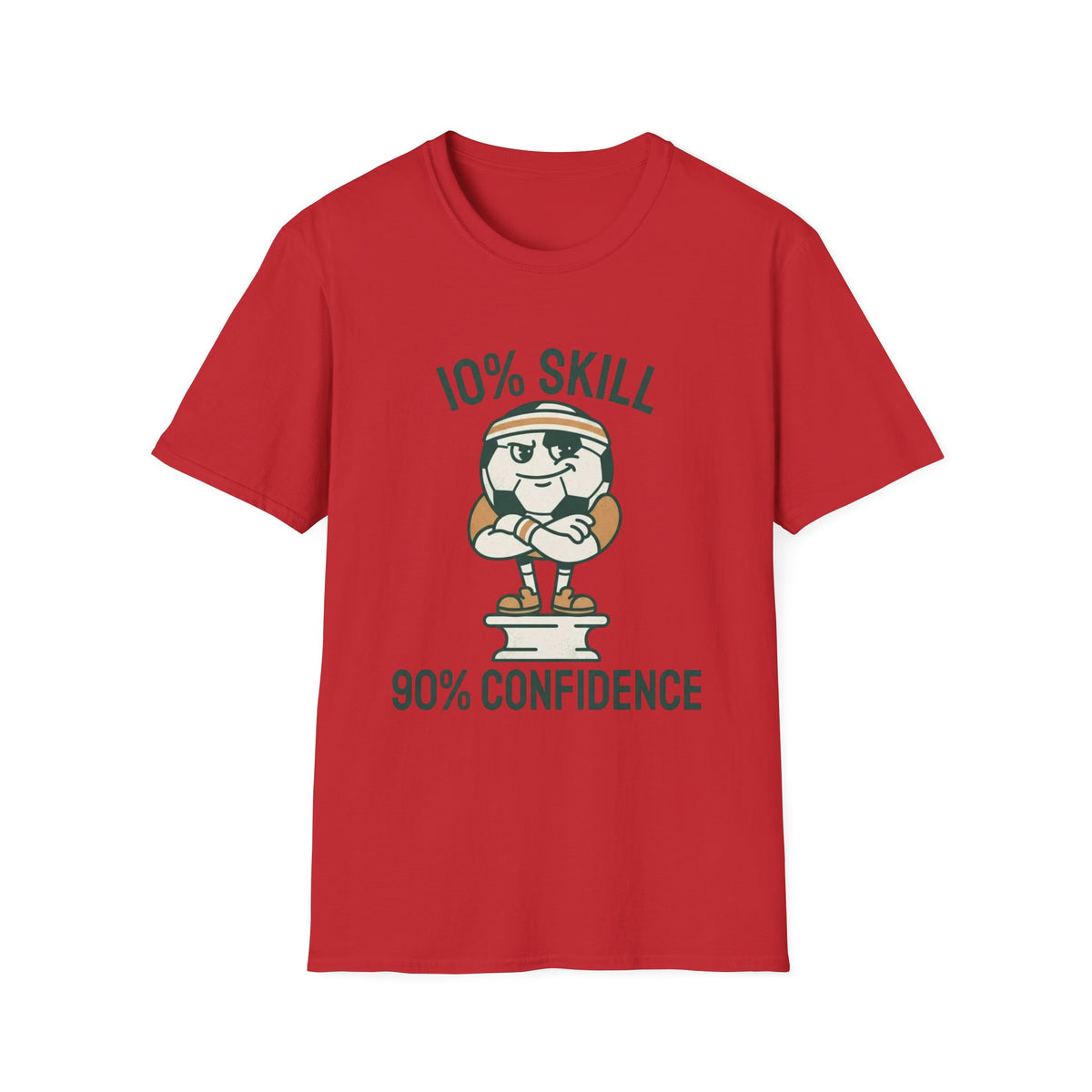 10% SKILL  90% CONFIDENCE -v2 T-Shirt