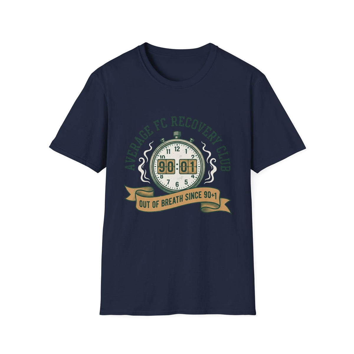 MAXIMUM EFFORT, MINIMAL STAMINA  Out of Breath Since 90+1 T-Shirt