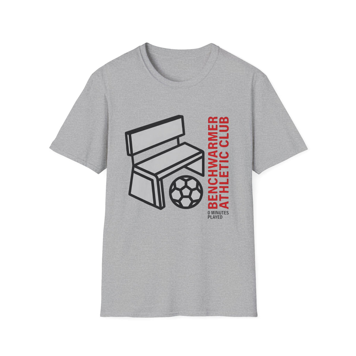 BENCHWARMER ATHLETIC CLUB   0 MINUTES PLAYED T-Shirt