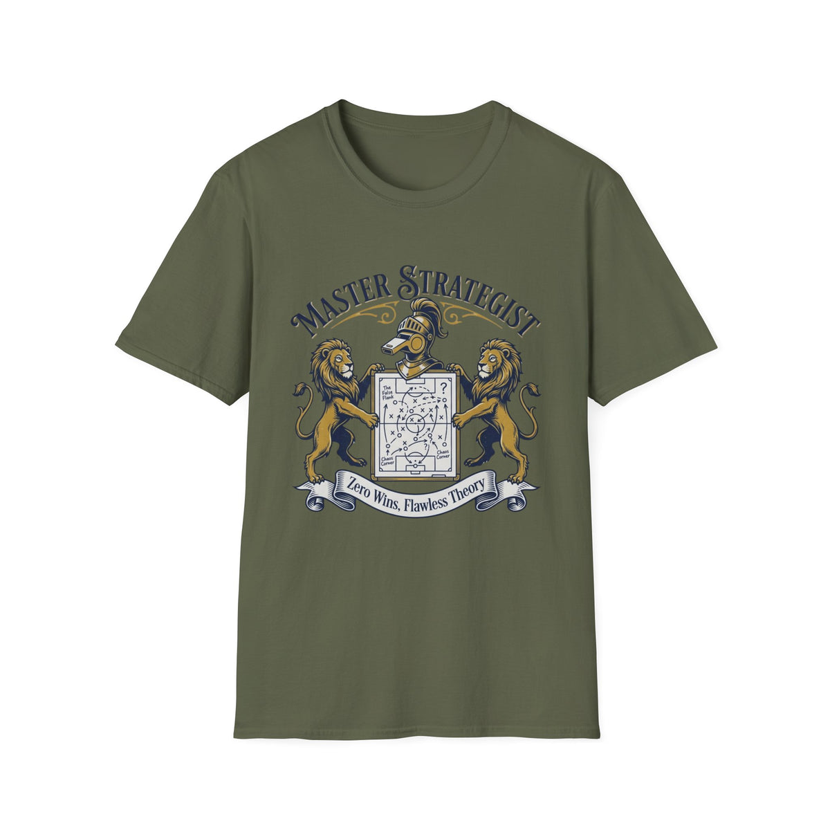MASTER STRATEGIST - Zero Wins, Flawless Theory T-Shirt