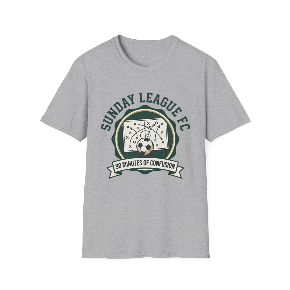 SUNDAY LEAGUE FC   90 MINUTES OF CONFUSION T-Shirt