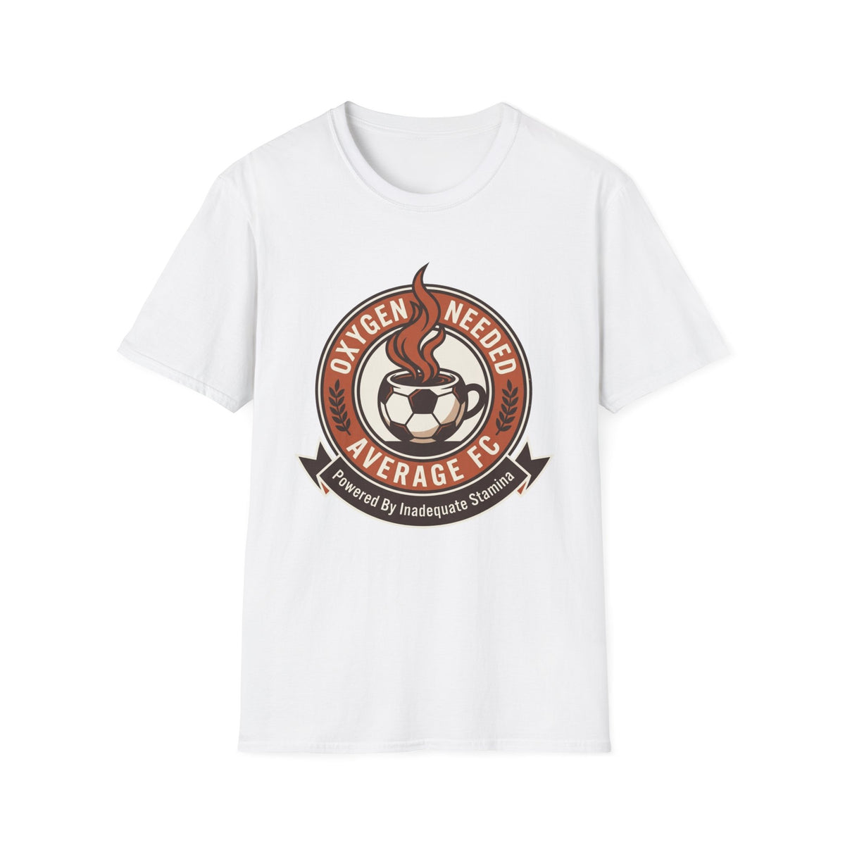 OXYGEN NEEDED  Powered By Inadequate Stamina T-Shirt