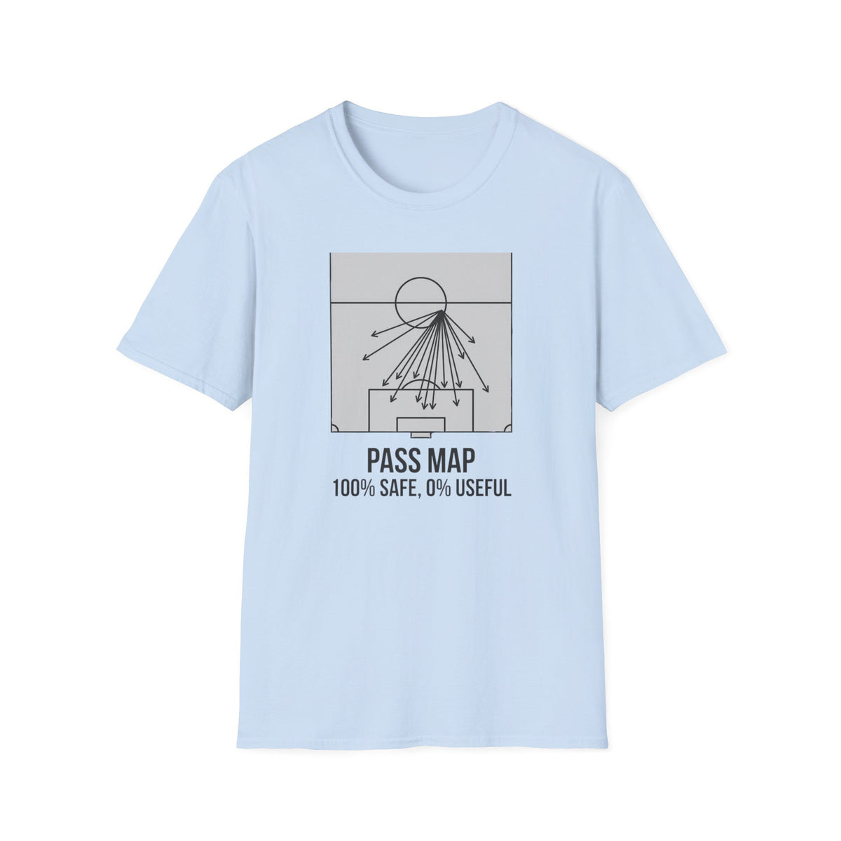 PASS MAP 100% SAFE, 0% USEFUL T-Shirt