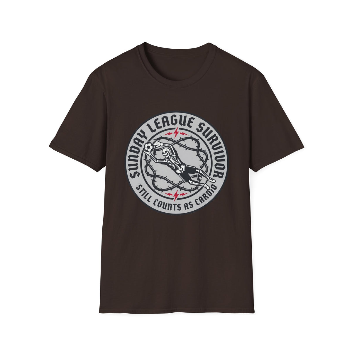 SUNDAY LEAGUE SURVIVOR STILL COUNTS AS CARDIO T-Shirt