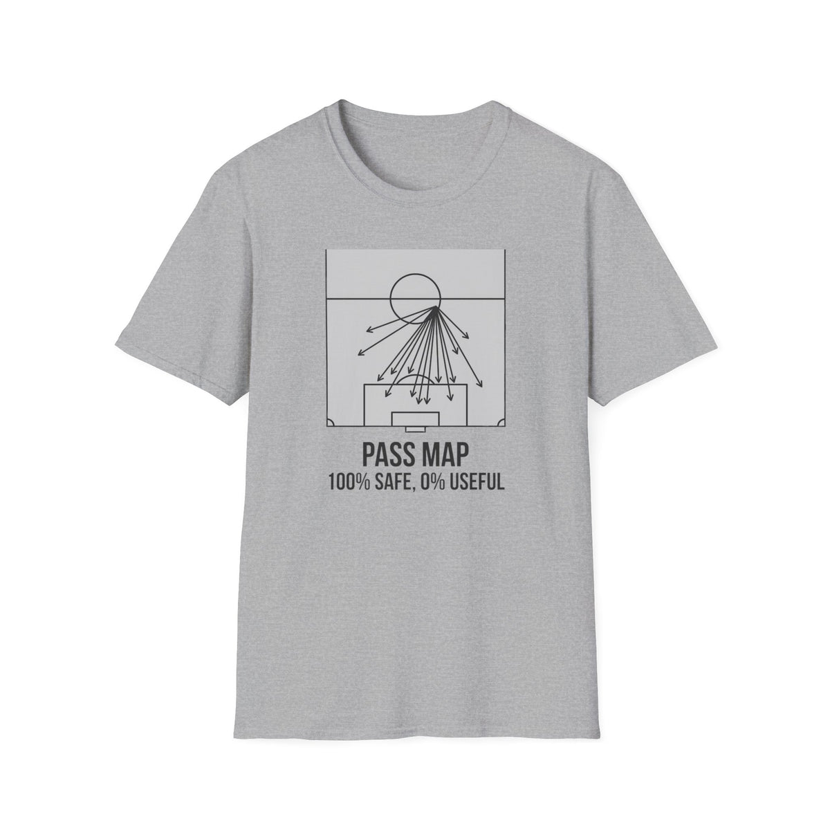 PASS MAP 100% SAFE, 0% USEFUL T-Shirt