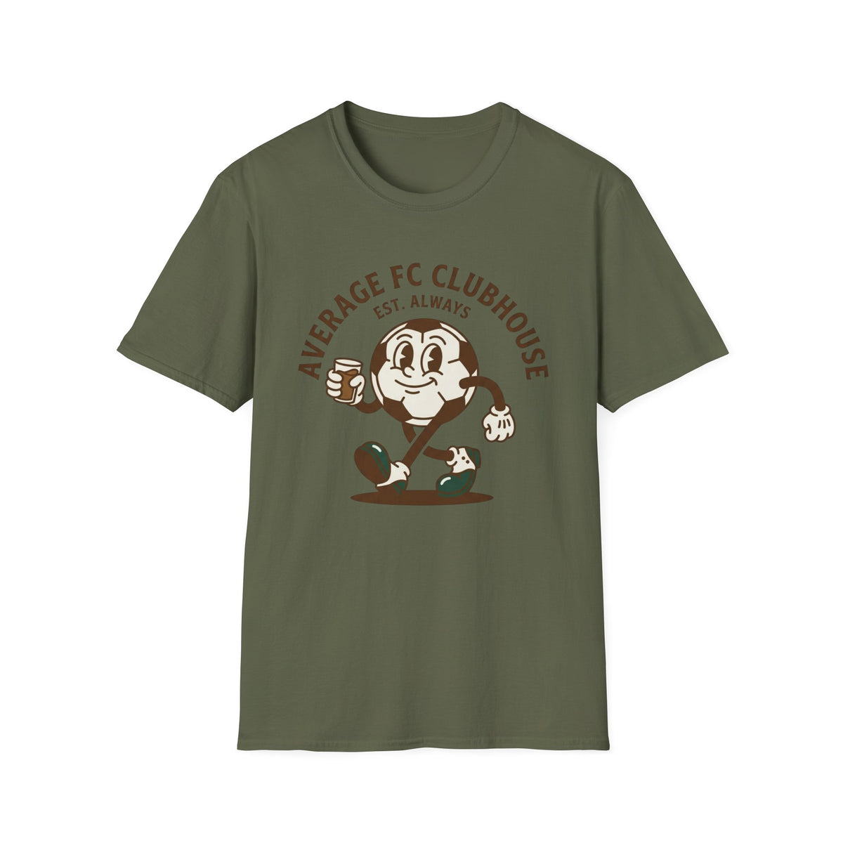 AVERAGE FC CLUBHOUSE  EST. ALWAYS T-Shirt