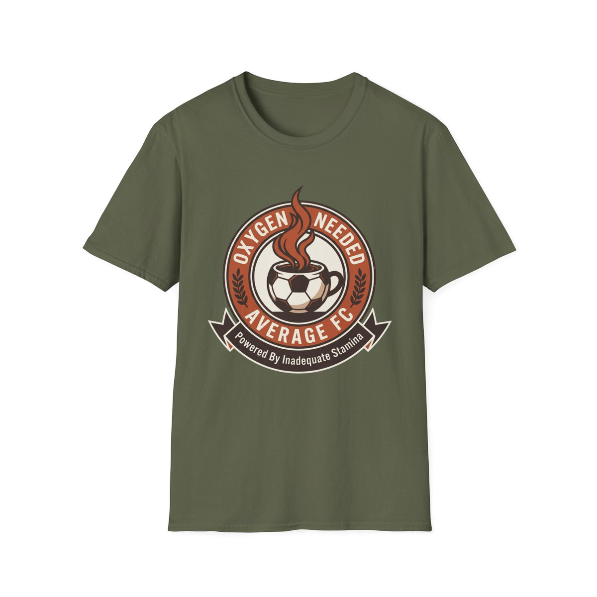 OXYGEN NEEDED  Powered By Inadequate Stamina T-Shirt