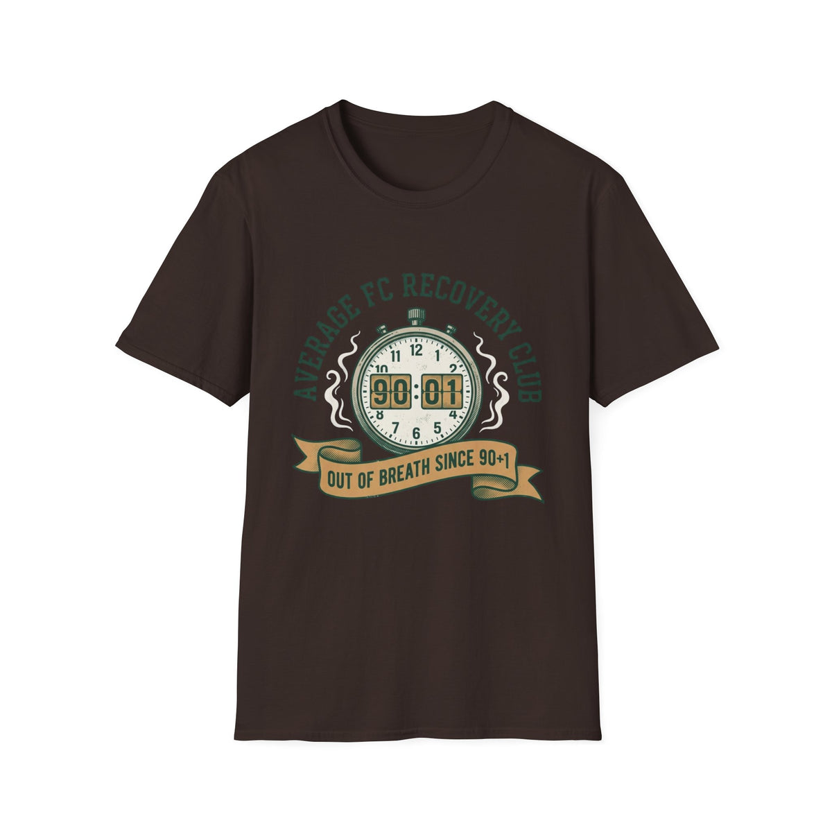 MAXIMUM EFFORT, MINIMAL STAMINA  Out of Breath Since 90+1 T-Shirt