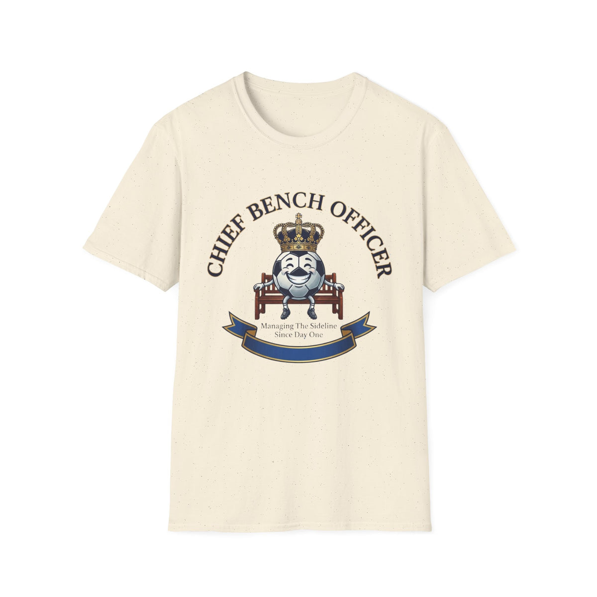 CHIEF BENCH OFFICER Managing The Sideline Since Day One T-Shirt