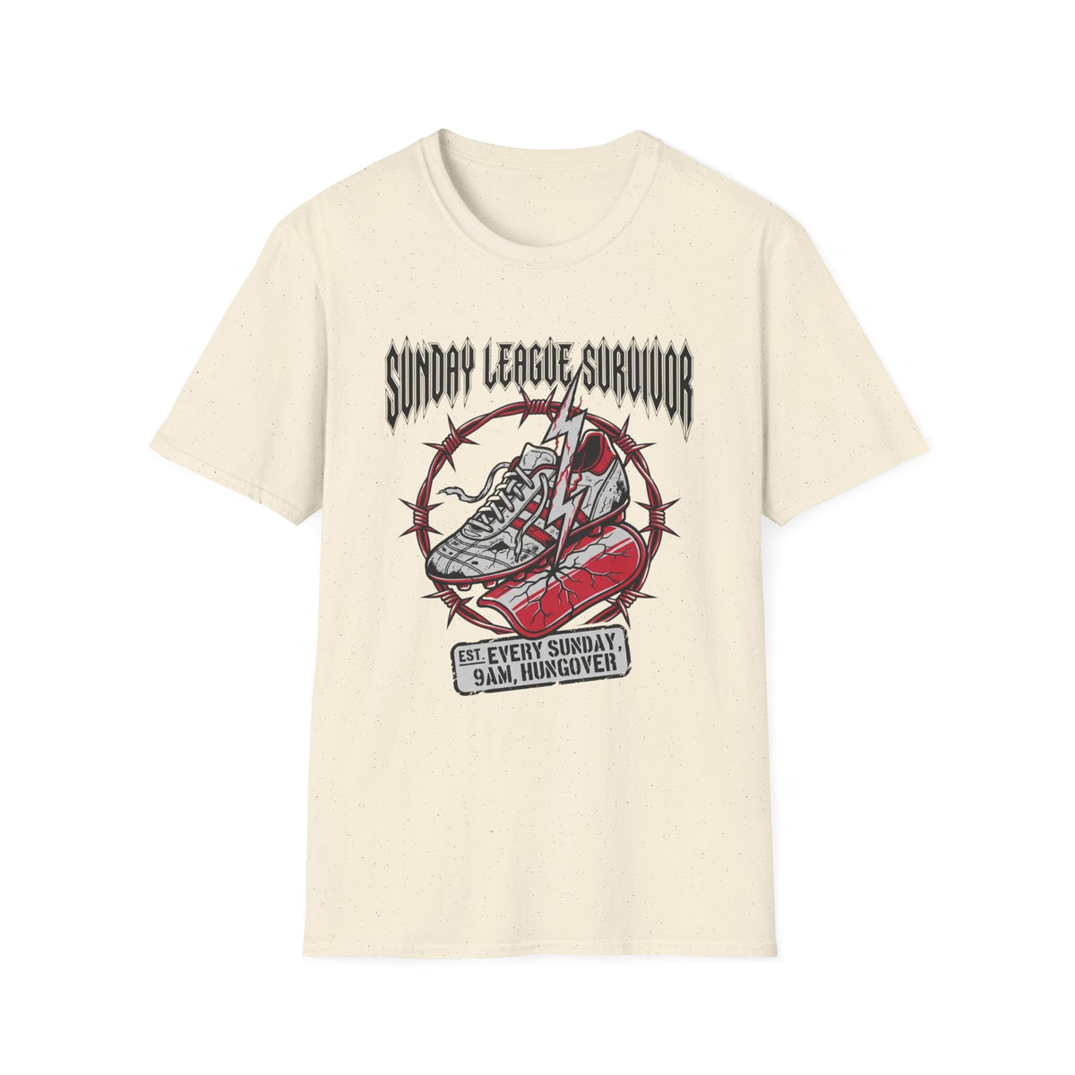 SUNDAY LEAGUE SURVIVOR  EST. EVERY SUNDAY, 9AM, HUNGOVER T-Shirt