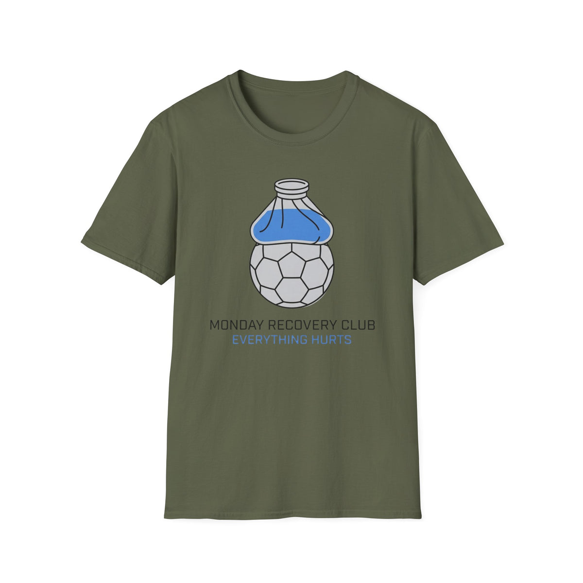 MONDAY RECOVERY CLUB EVERYTHING HURTS T-Shirt