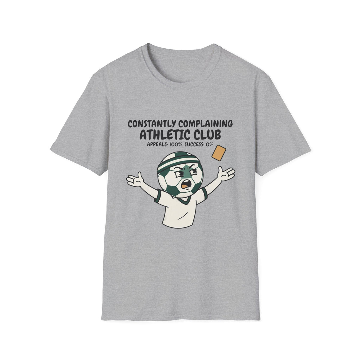CONSTASNTLY COMPLANINING ATHLETIC CLUB APPEALS_ 100%, SUCCESS_ 0% v2 T-Shirt