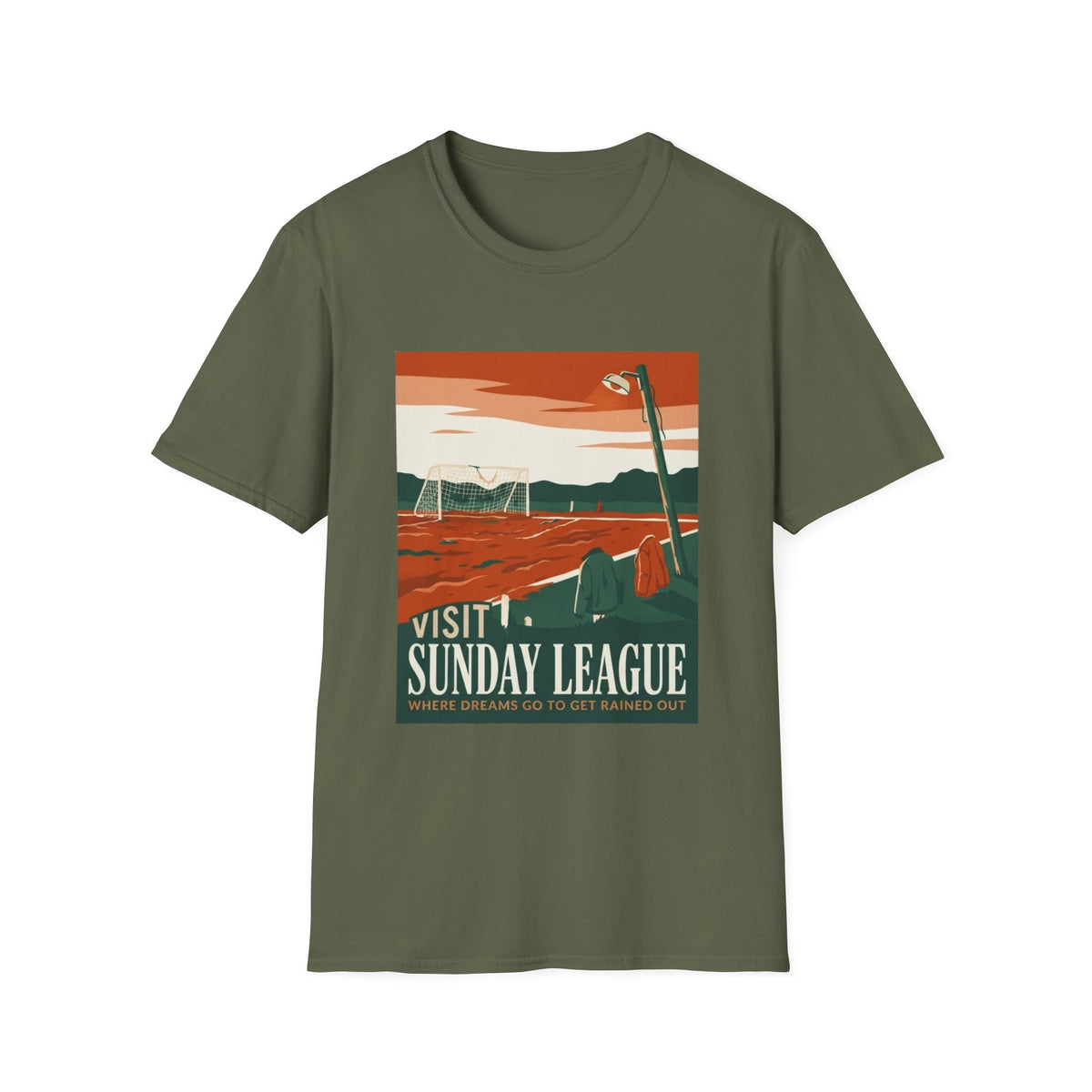 SUNDAY LEAGUE WHERE DREAMS GO TO GET RAINED OUT T-Shirt