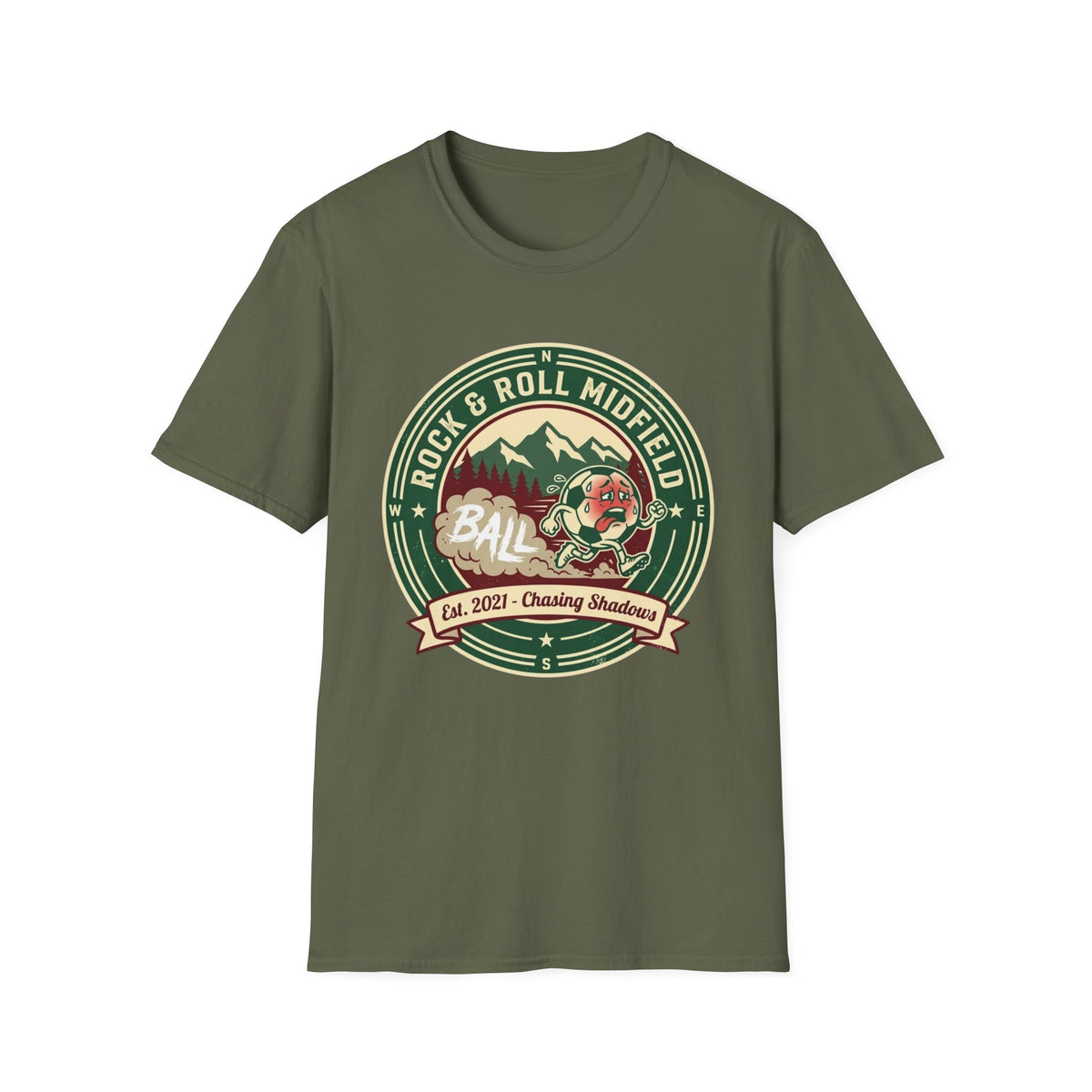 ROCK & ROLL MIDFIELD Est. 2021 - Chasing Shadows T-Shirt