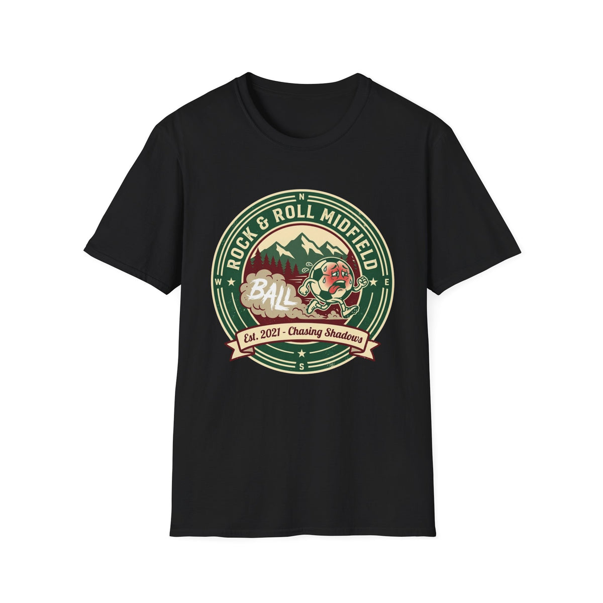 ROCK & ROLL MIDFIELD Est. 2021 - Chasing Shadows T-Shirt