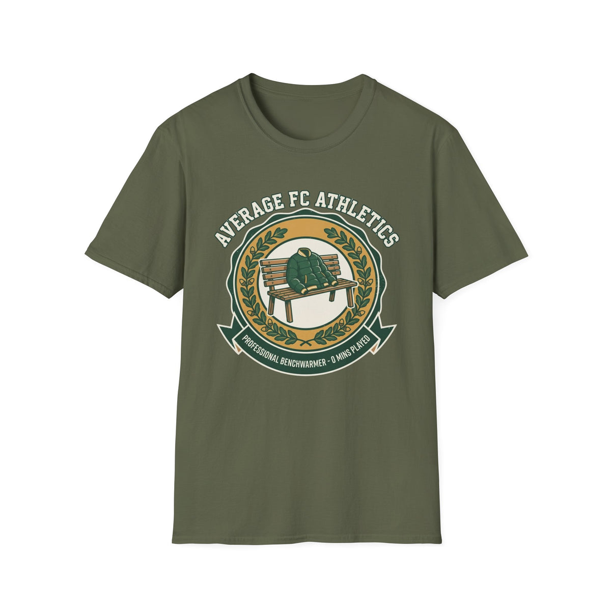 AVERAGE FC ATHLETICS PROFESSIONAL BENCHWARMER - 0 MINS PLAYED T-Shirt