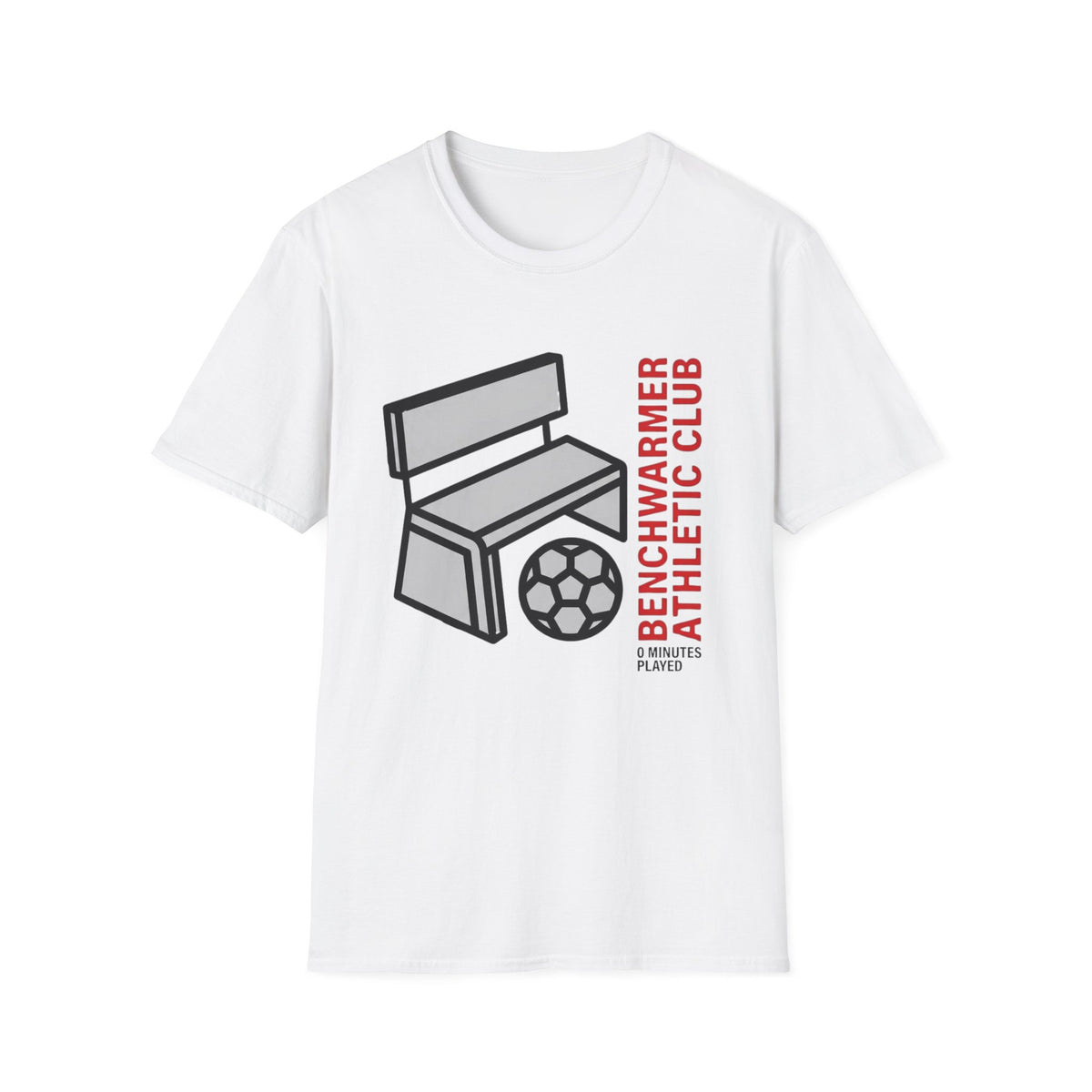 BENCHWARMER ATHLETIC CLUB   0 MINUTES PLAYED T-Shirt