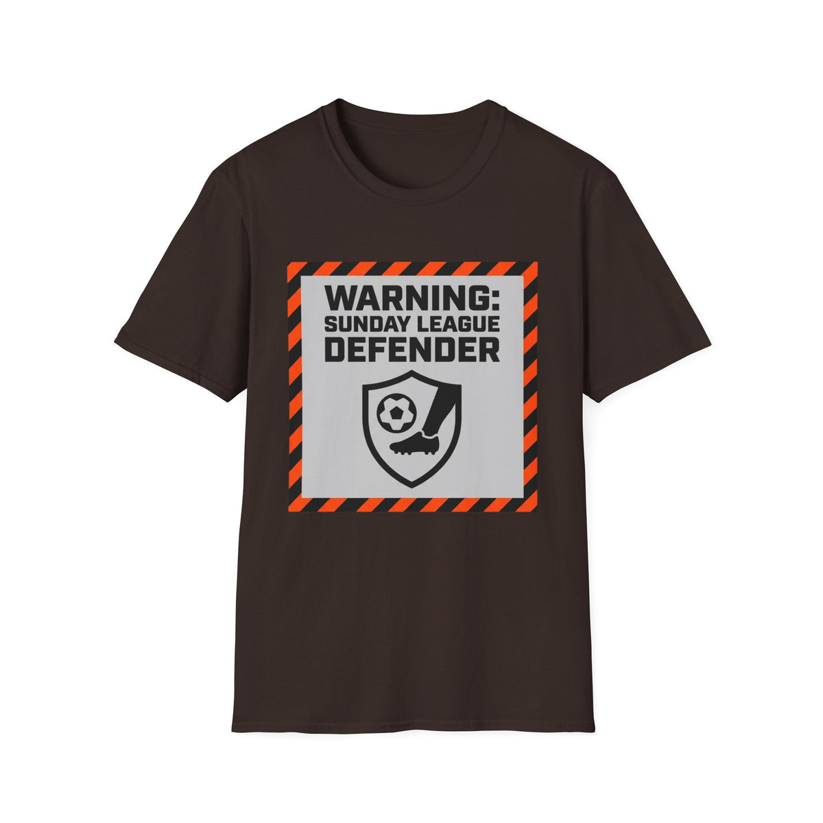 WARNING_  SUNDAY LEAGUE  DEFENDER T-Shirt