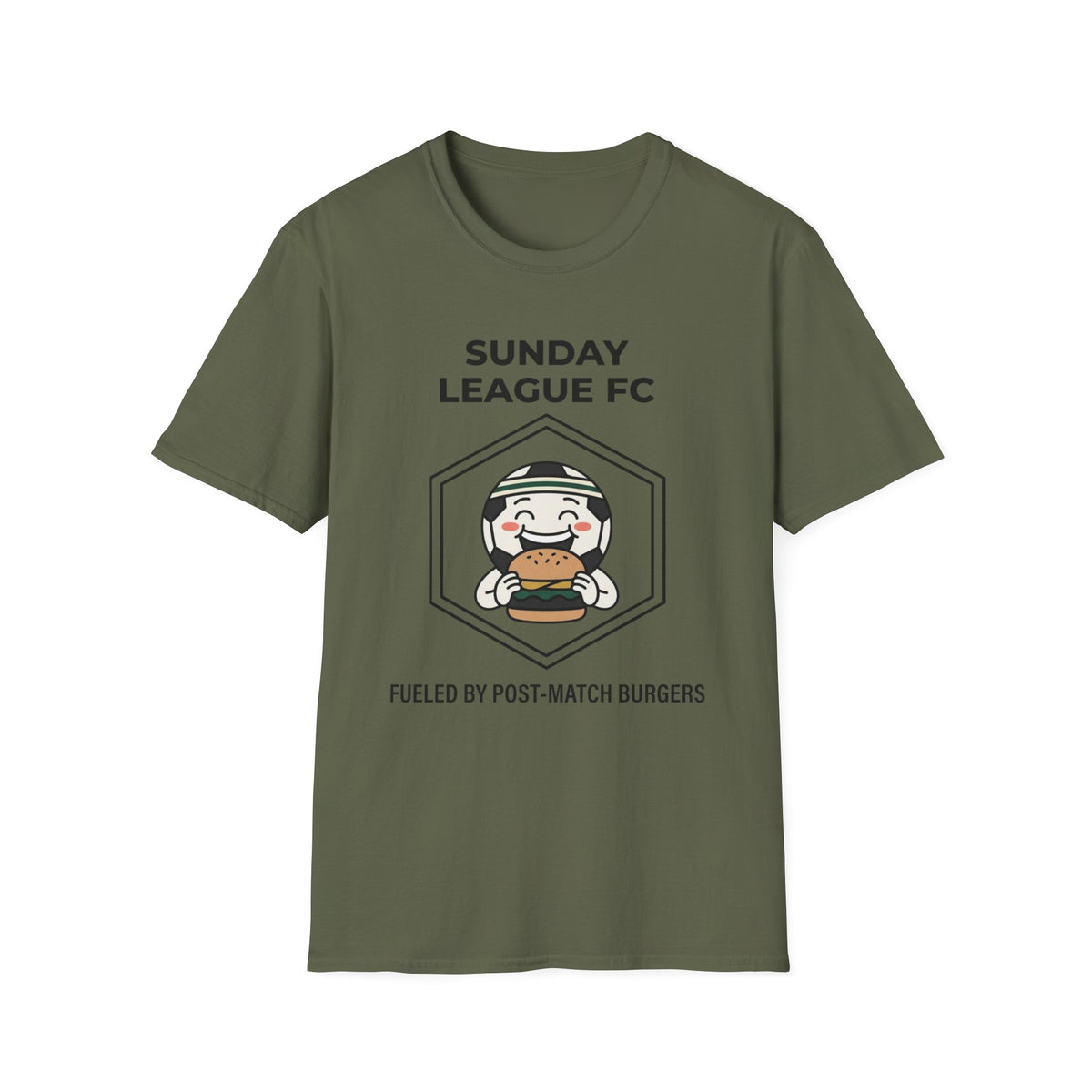 FUELED BY POST-MATCH BURGERS T-Shirt