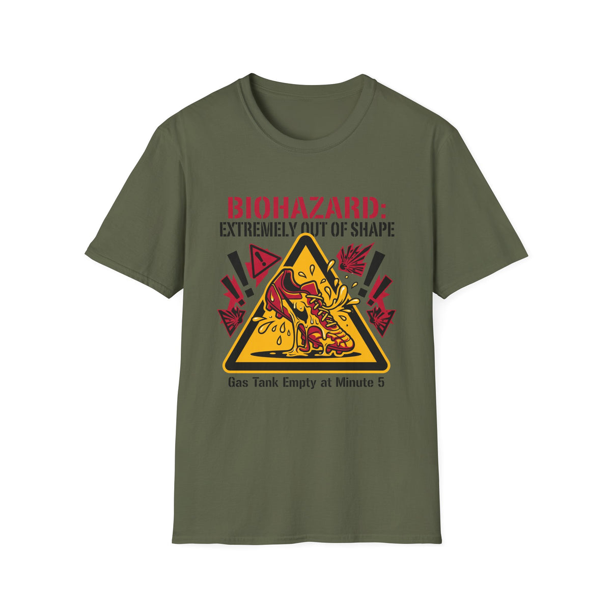 BIOHAZARD_ EXTREMELY OUT OF SHAPE T-Shirt