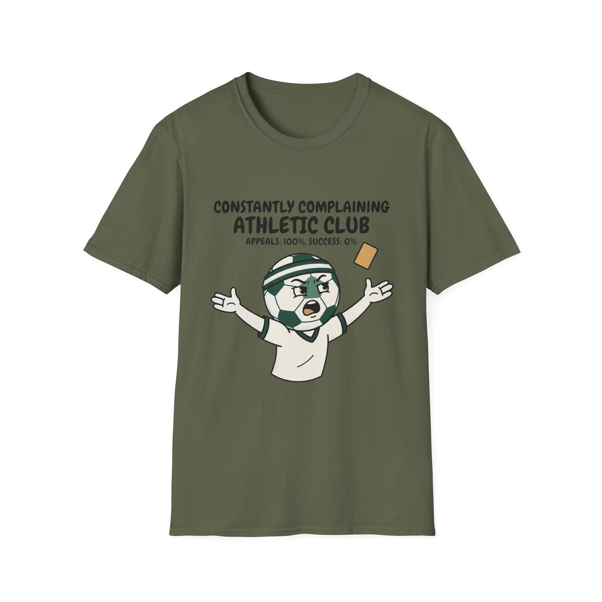 CONSTASNTLY COMPLANINING ATHLETIC CLUB APPEALS_ 100%, SUCCESS_ 0% v2 T-Shirt