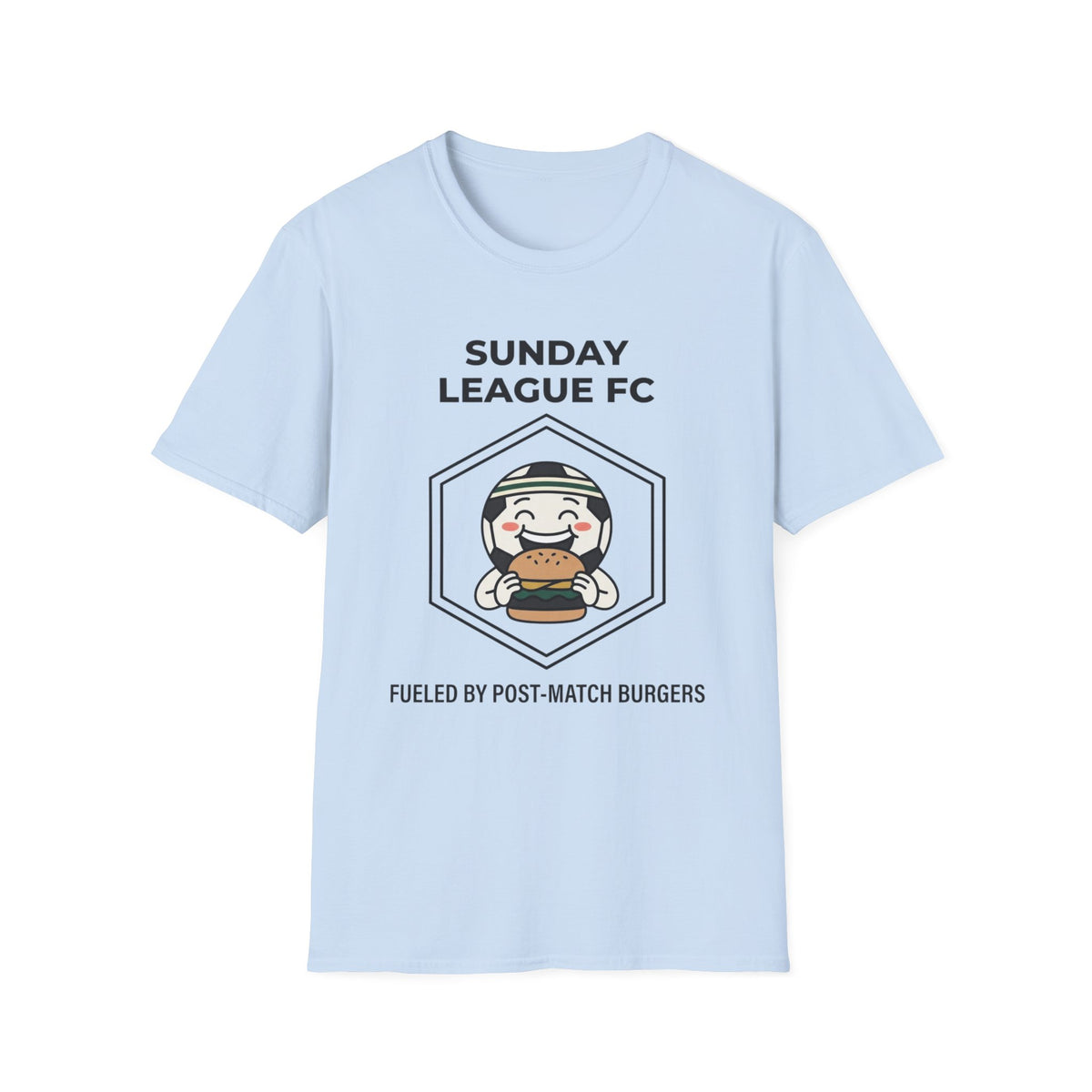 FUELED BY POST-MATCH BURGERS T-Shirt