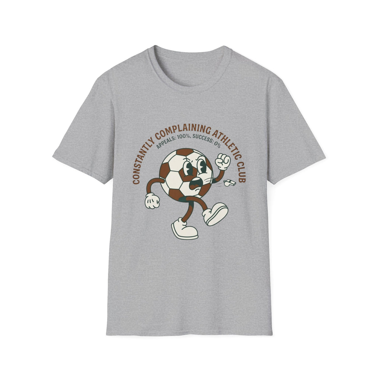 CONSTASNTLY COMPLANINING ATHLETIC CLUB APPEALS_ 100%, SUCCESS_ 0% v4 T-Shirt