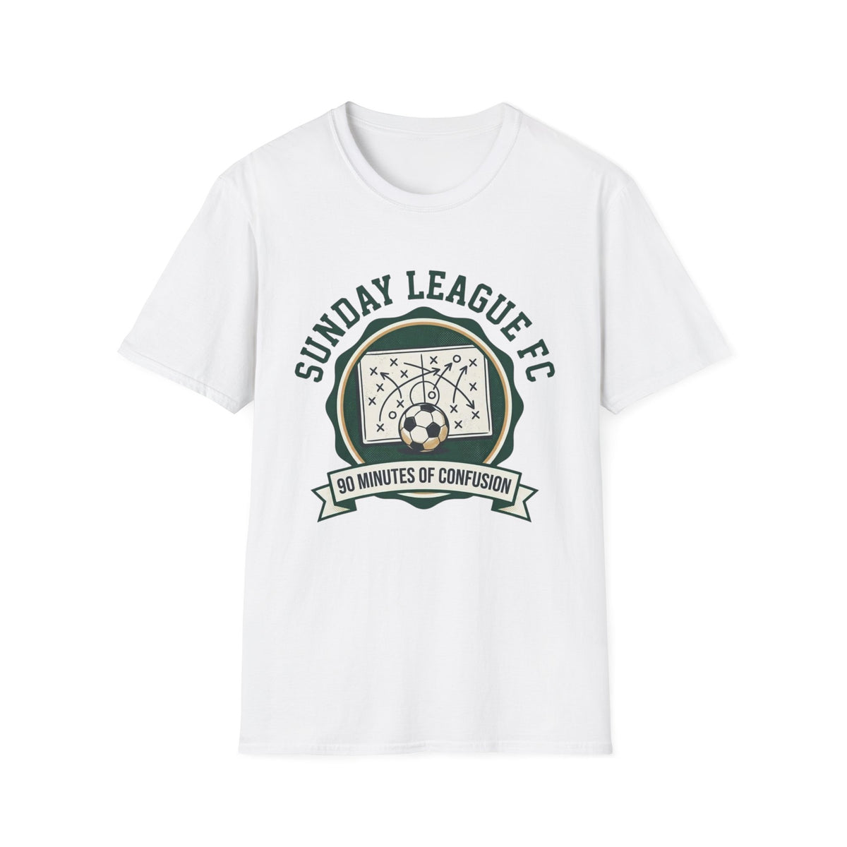 SUNDAY LEAGUE FC   90 MINUTES OF CONFUSION T-Shirt